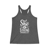 She is strong